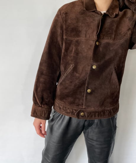 50-60s Vintage Suede Jacket