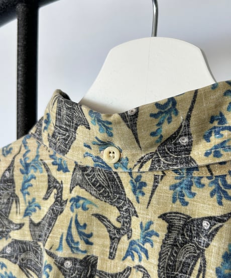 90s reyn spooner B/D s/s ALOHA shirt L