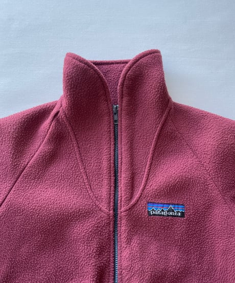 80s patagonia fleece / bordeaux