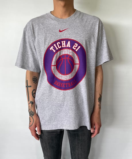 DEAD STOCK 00s NIKE "TICHA 21" s/s tee