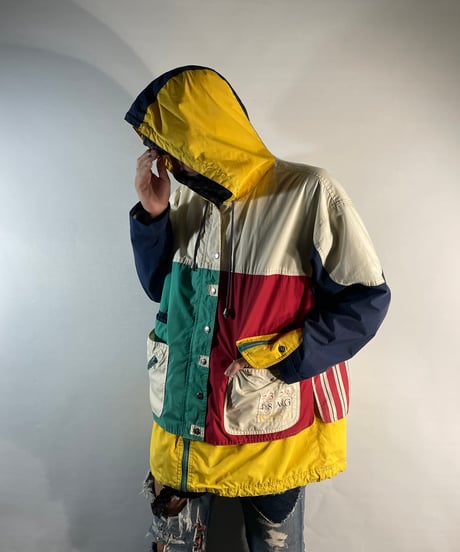 euro vintage multi-color jacket