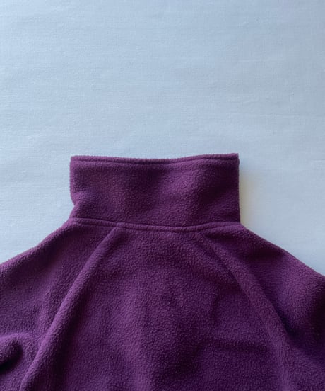 80s patagonia fleece pullover / purple
