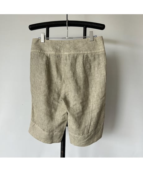 made in ITALY Linen shorts