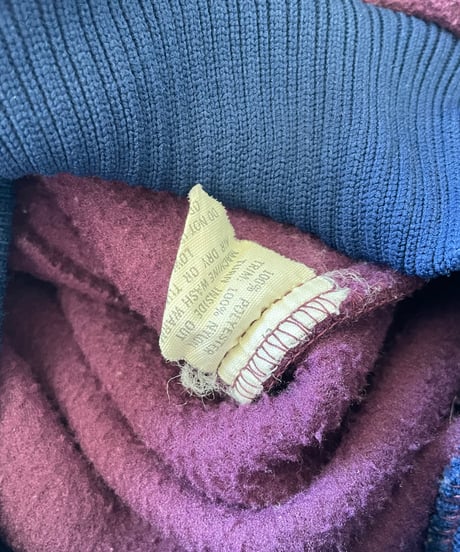 80s patagonia fleece pullover / purple