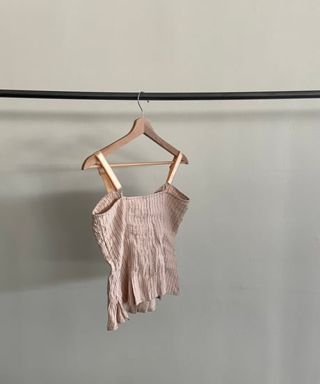 MADE IN ITALY Stripe camisole
