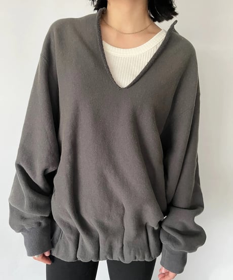 NAM "Accordion Worn Neck Sweat"