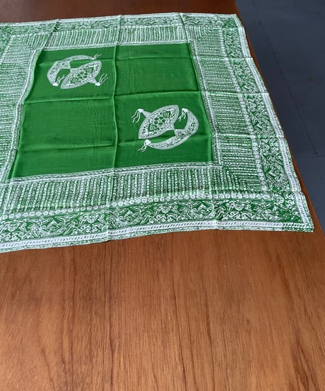 rajabrooke "BATIK WAU SCARF"  lt.hijau