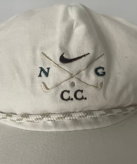 DEAD STOCK 90s NIKE GOLF CAP white