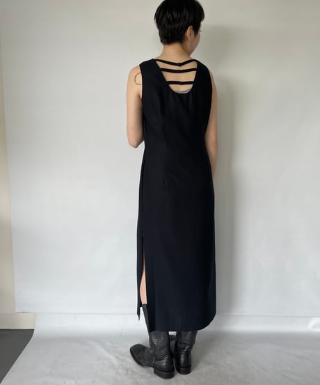 SUSAN H. back design dress 42