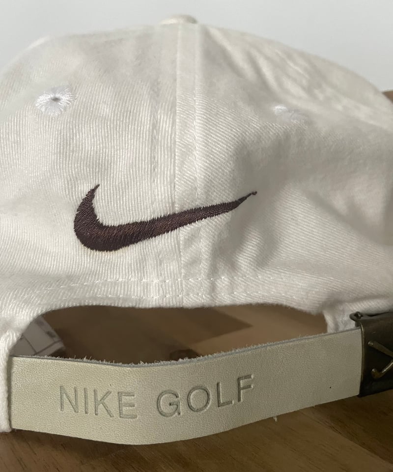 DEAD STOCK 90s NIKE GOLF CAP white | Clout