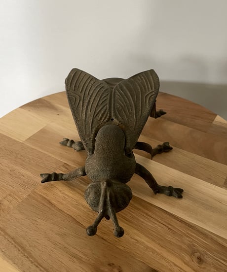 VINTAGE Fly Brass Ashtray