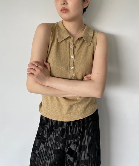 IRENE VAN RYB Sleeveless Polo Shirts