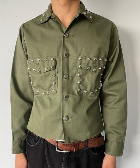 DEAD STOCK US ARMY Utility Studs Shirt
