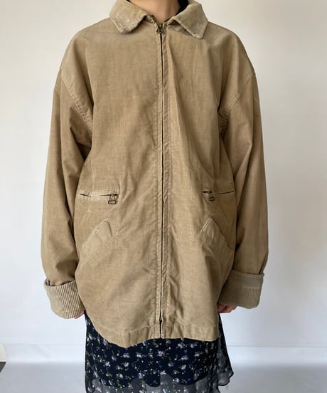 Europe Vintage Corduroy coveralls