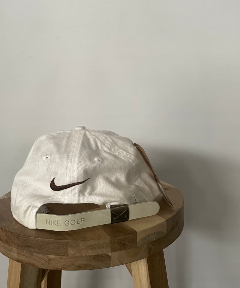 DEAD STOCK 90s NIKE GOLF CAP white | Clout