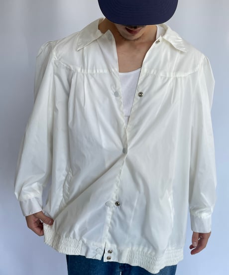 90s Dead stock gathered Coach Jacket