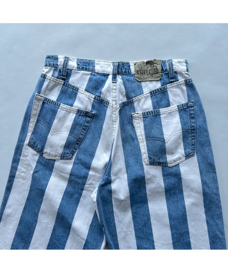 Levi's silverTab Stripe Denim Shorts