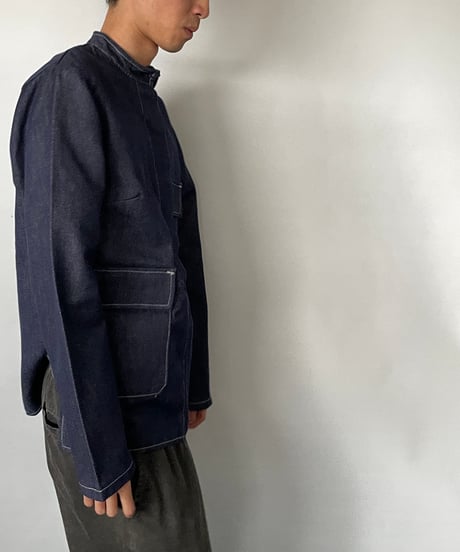 DEAD STOCK 70s French Work denim jacket