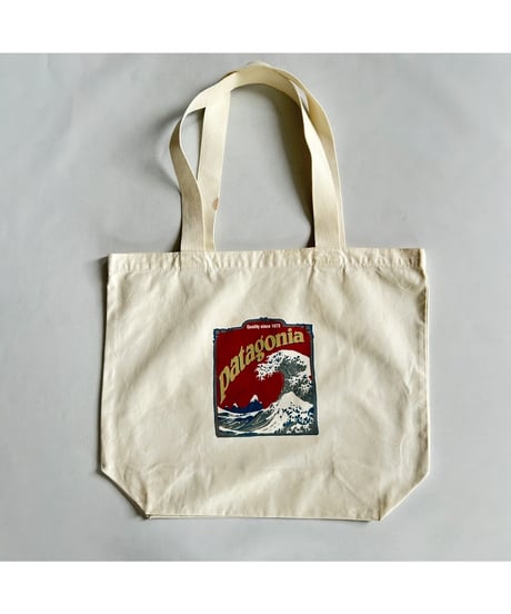 90-00s patagonia "KATSUSHIKA HOKUSAI" tote bag