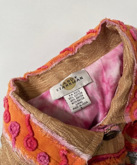 90s mixed materials jacket