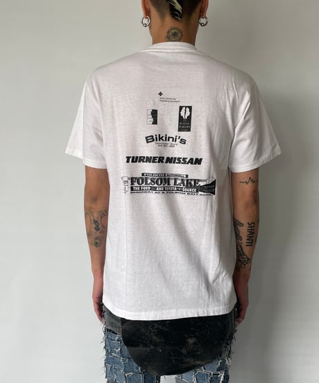 DEAD STOCK 90s ONEITA s/s tee MADE IN USA M