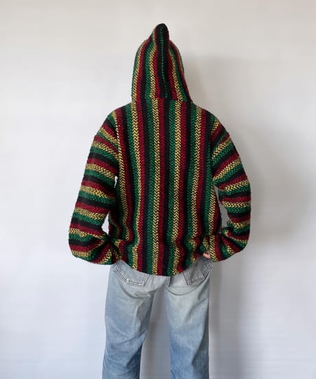 BAJA JOE Mexican parka "RASTA" L