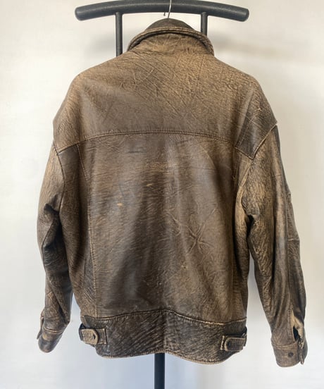 deer skin leather jacket