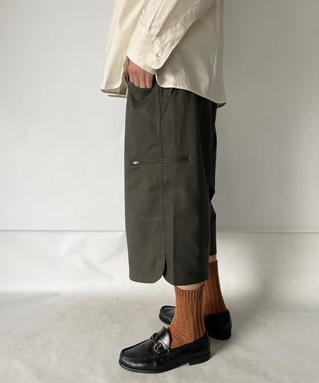 rajabrooke "CHINO STRETCH SHORTS" charcoal