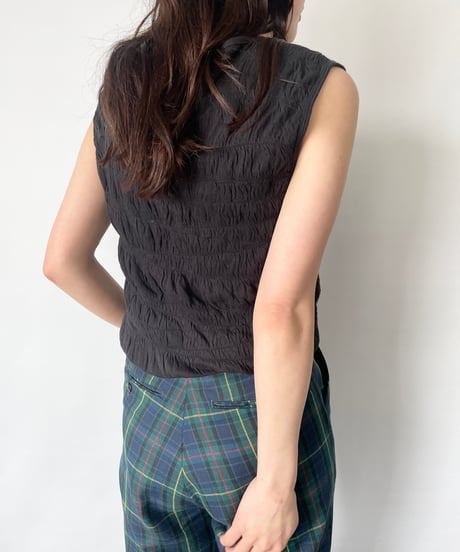 90s DKNY Shirring Tops