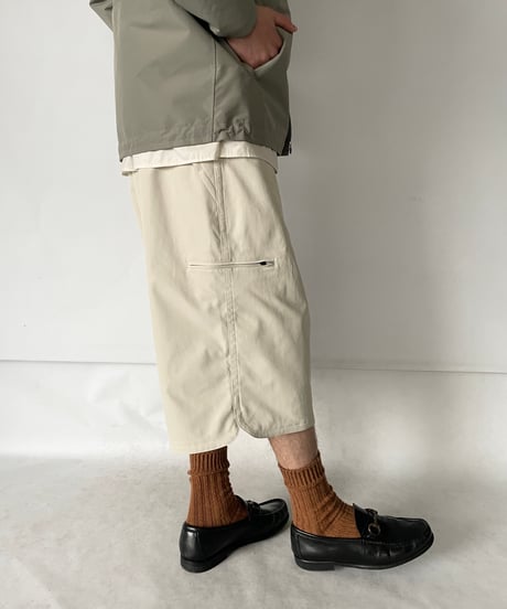 rajabrooke "CHINO STRETCH SHORTS" kinari