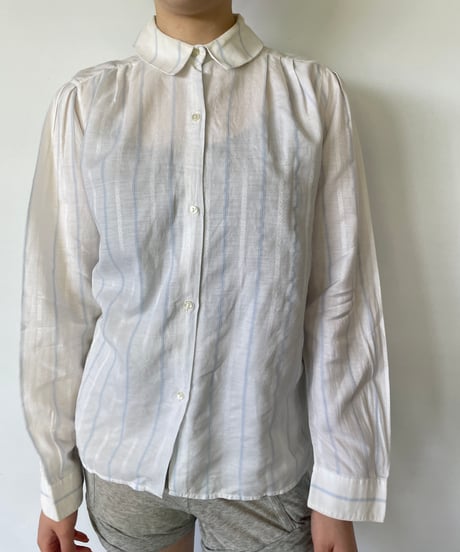 MADE IN ITALY　stripe shirt