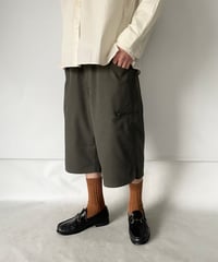 rajabrooke "CHINO STRETCH SHORTS" charcoal