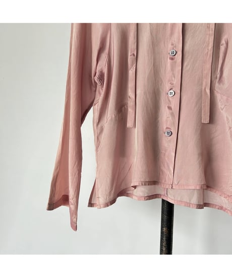 agnes b ribbon blouse