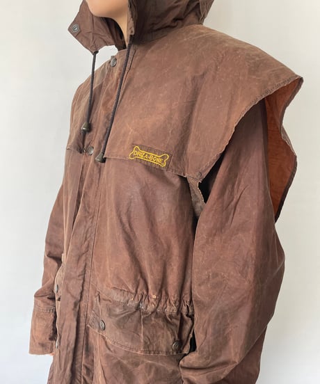 Vintage DRIZA-BONE Oiled Duster Jacket