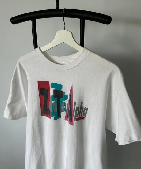 90s  "ZetaTauAlpha" s/s tee L