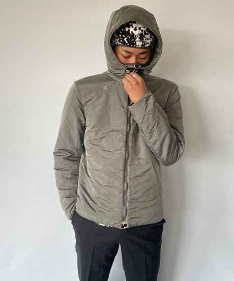 12~13s C.P. Company Urban Protection Grey Nylon Metal Jacket Liner