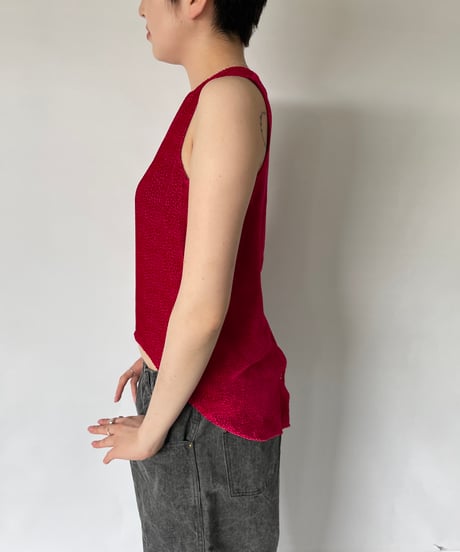 Flocking Sleeveless