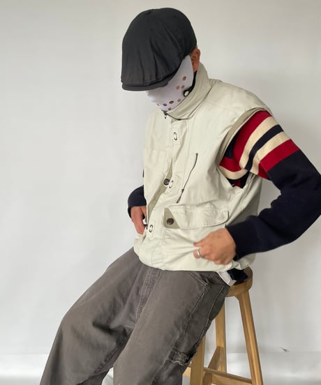 90s 2Way Multi Pocket Jacket
