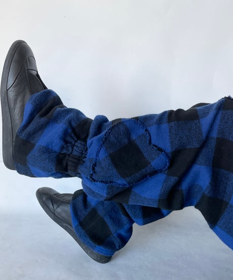 NAM "BELLOWS HEAVY FLANNEL SHIRT & PANTS" (BLUE/HEART)