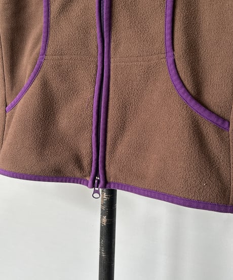 Euro Vintage Piping Fleece Jacket