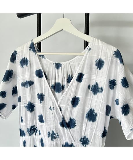 MADE IN USA blur dot dress