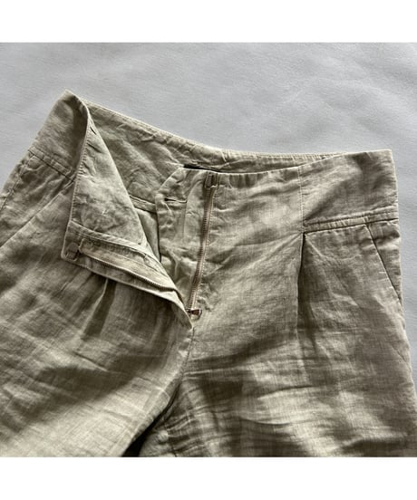 made in ITALY Linen shorts