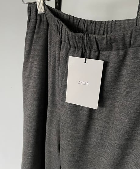 ANDER "MERINO SLEEPY PANTS"  MID GREY