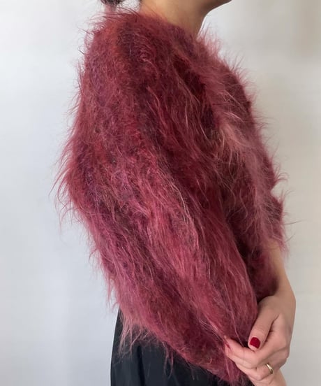 MADE IN ITALY vintage mohair knit