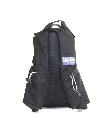 if space "City Hike Pack black waterproof nylon fabric"