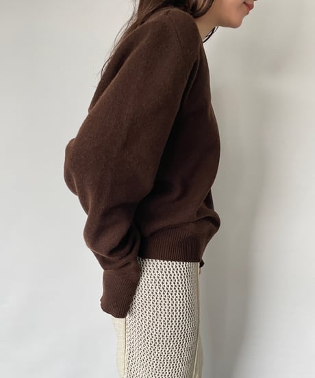 70s V-neck Knit