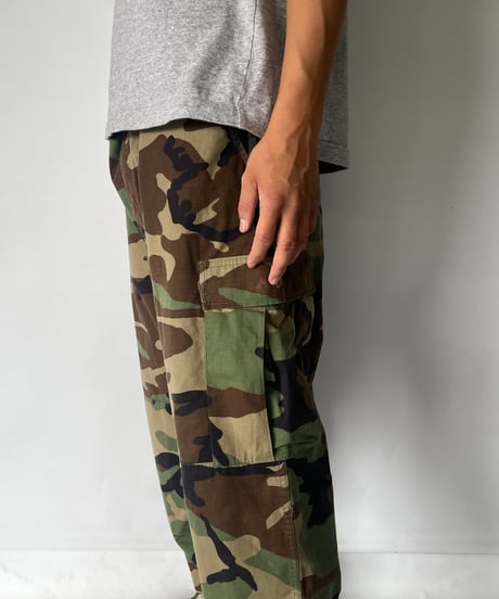 02s US.ARMY WOODLAND CAMO COMBAT PANTS