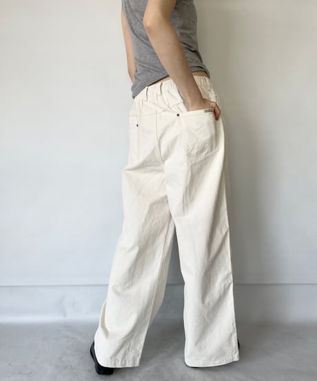COMFORTABLE REASON Double Knee Pigment Pant