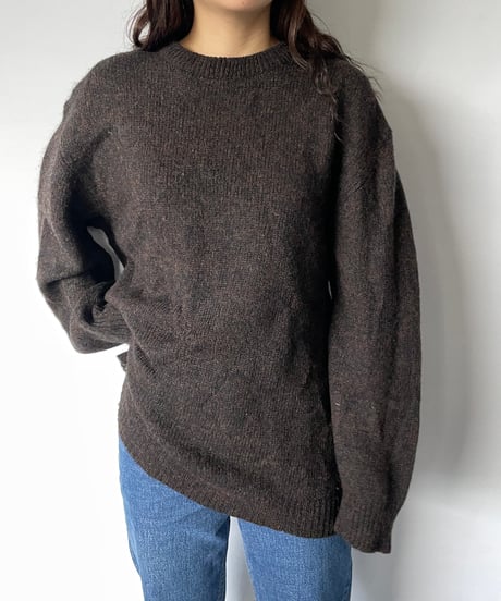 Euro Vintage Melange Knit