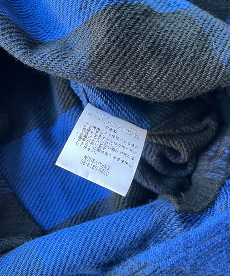 NAM "BELLOWS HEAVY FLANNEL SHIRT & PANTS" (BLUE/HEART)